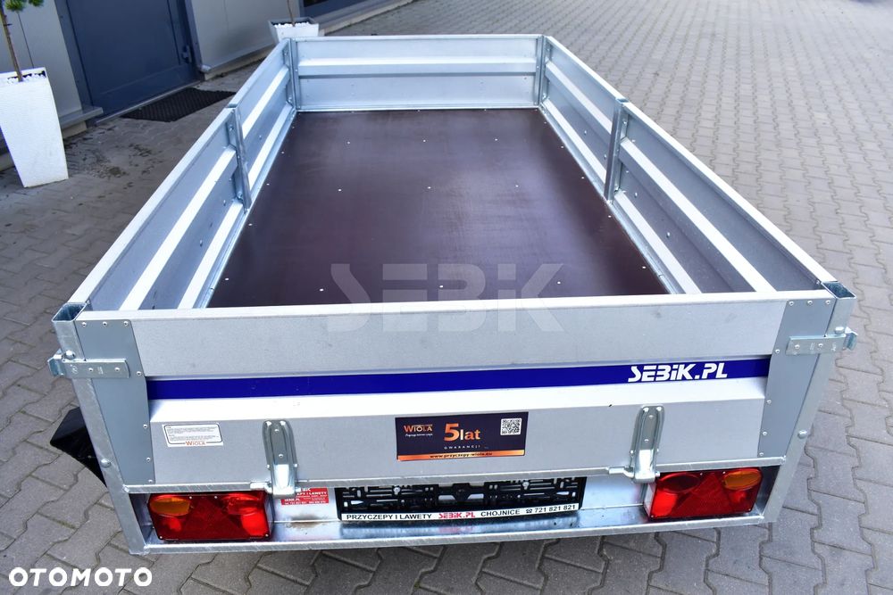 Wiola Super mocna przyczepa Mazowia Plus  272 x 132 cm. DMC 750 kg. - 6