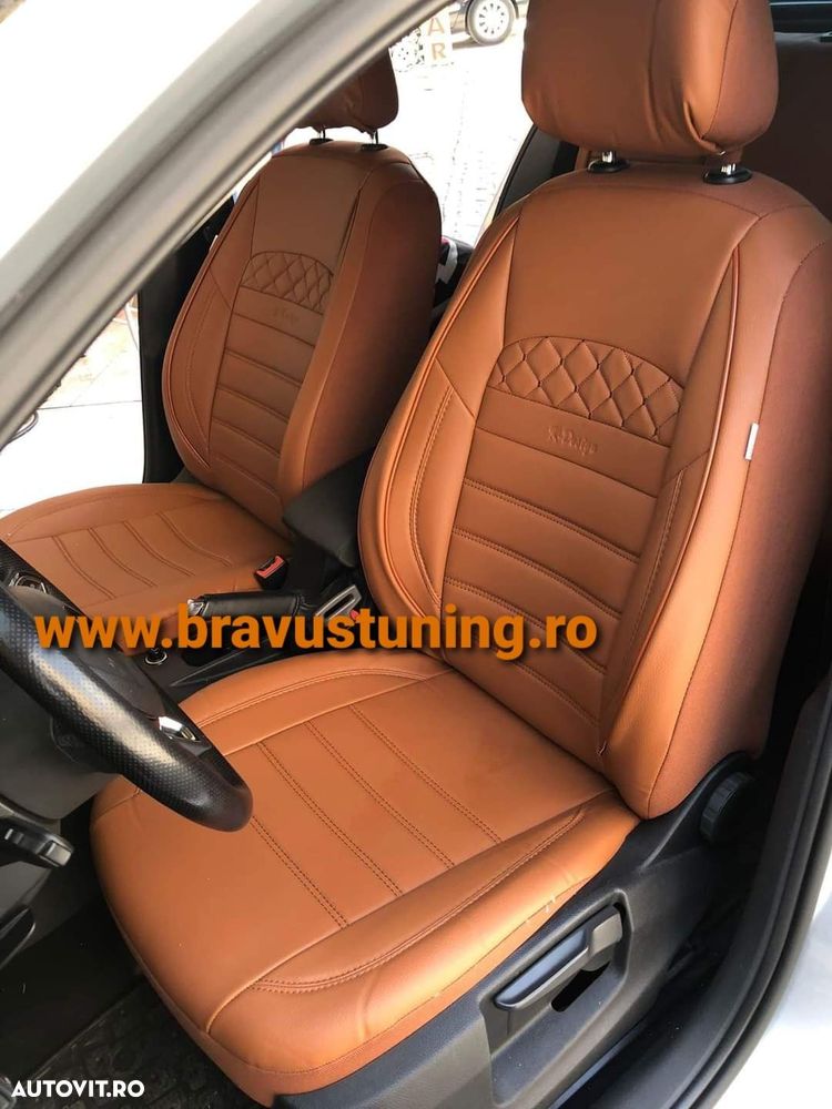 Huse scaun auto Piele Ecologica Mercedes, Opel,Skoda,Audi,Kia,Volkswag - 1