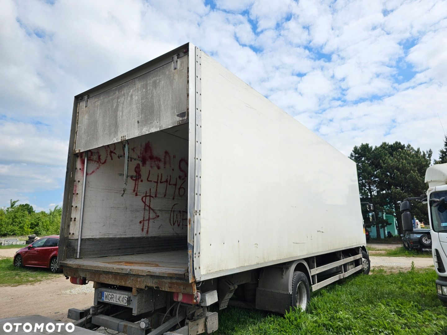 KONTENER ZABUDOWA IZOTERMA CHŁODNIA MAGAZYN 8,4 m DAF LF 45 55 CF 65 MAN TGL VOLVO FL6 - 7
