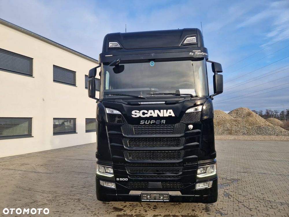 Scania S500 / 2019r/ Full Opcja / 4 Poduszki Tył/ Cała na Poduszkach/ Klima Posotjowa / Full Led - 2