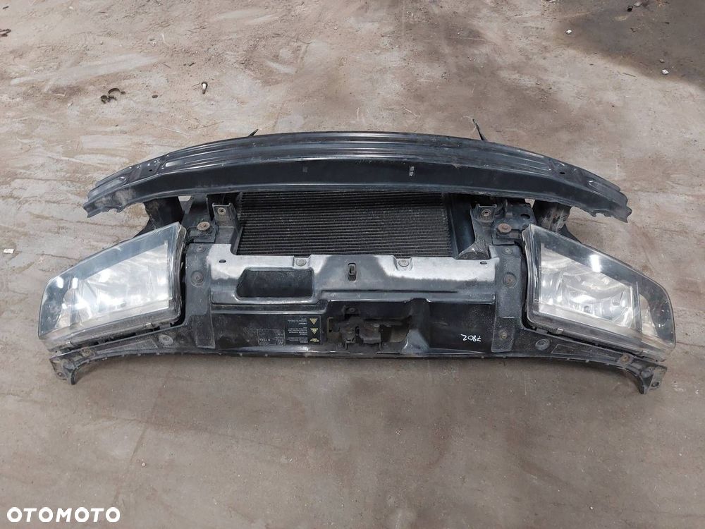 PAS PRZEDNI WZMOCNIENIE CZOŁOWE + CHŁODNICE + LAMPY SKODA FABIA I 1.2 6V - 4