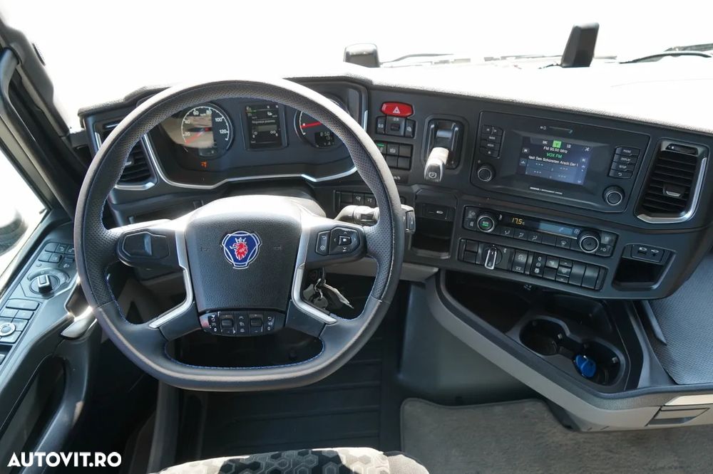 Scania S 450 / COMBINAȚIE TANDEM / CORTINĂ / 120 M3 / DRIVE-THROUGH / ACOPERIȘ RIDICABIL / PUNȚĂ RIDICABILĂ / - 27