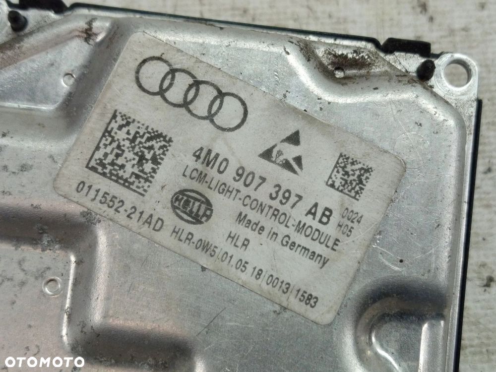 AUDI A4 B9 A5 F5 8W PRZETWORNICA MODUŁ LED 4M0907397AB - 5