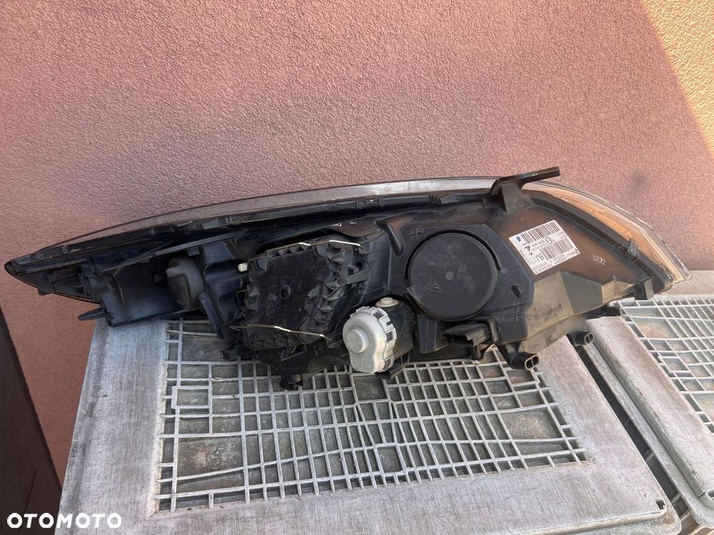 Lampa przednia RENAULT MEGANE III XENON LEWA CZARNA EUROPA ORYGINALNA AL - 3