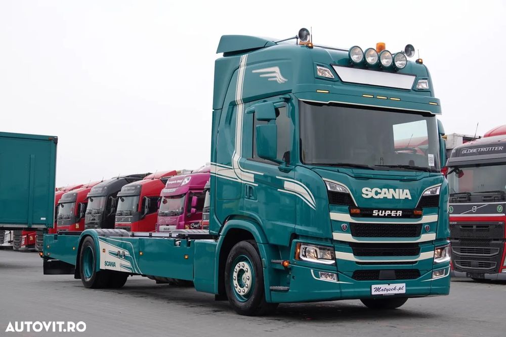 Scania G 280 / BDF / ȘASIU 7.7 M / RETARDER / SOLID / PIELE / EURO 6 - 4
