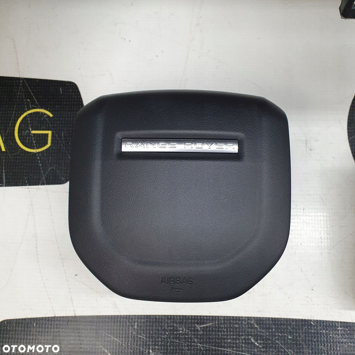 LAND ROVER RANGE ROVER EVOQUE DESKA ROZDZIELCZA KONSOLA KOKPIT PULPIT PODUSZKI AIRBAG AIR BAG PASY KIT SET - 8