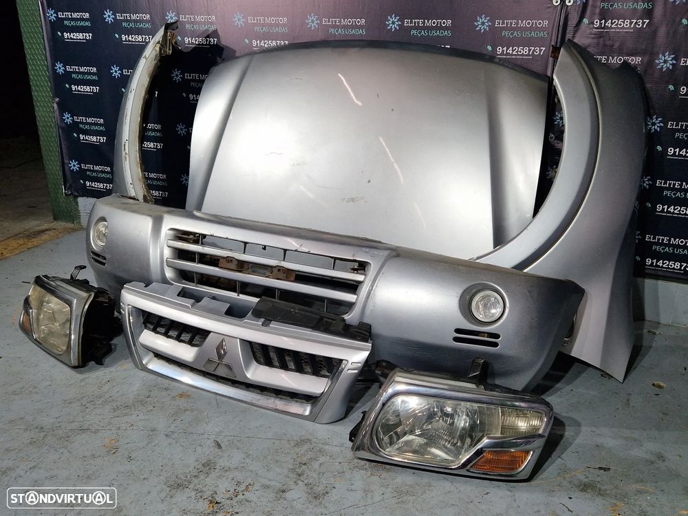 Frente completa usada MITSUBISHI PAJERO V60 MK3 capot parachoques oticas guardalamas SHOGUN - 3