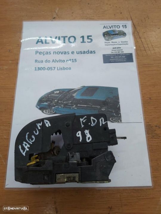Fechadura frente direita Renault Laguna 1998 - 2