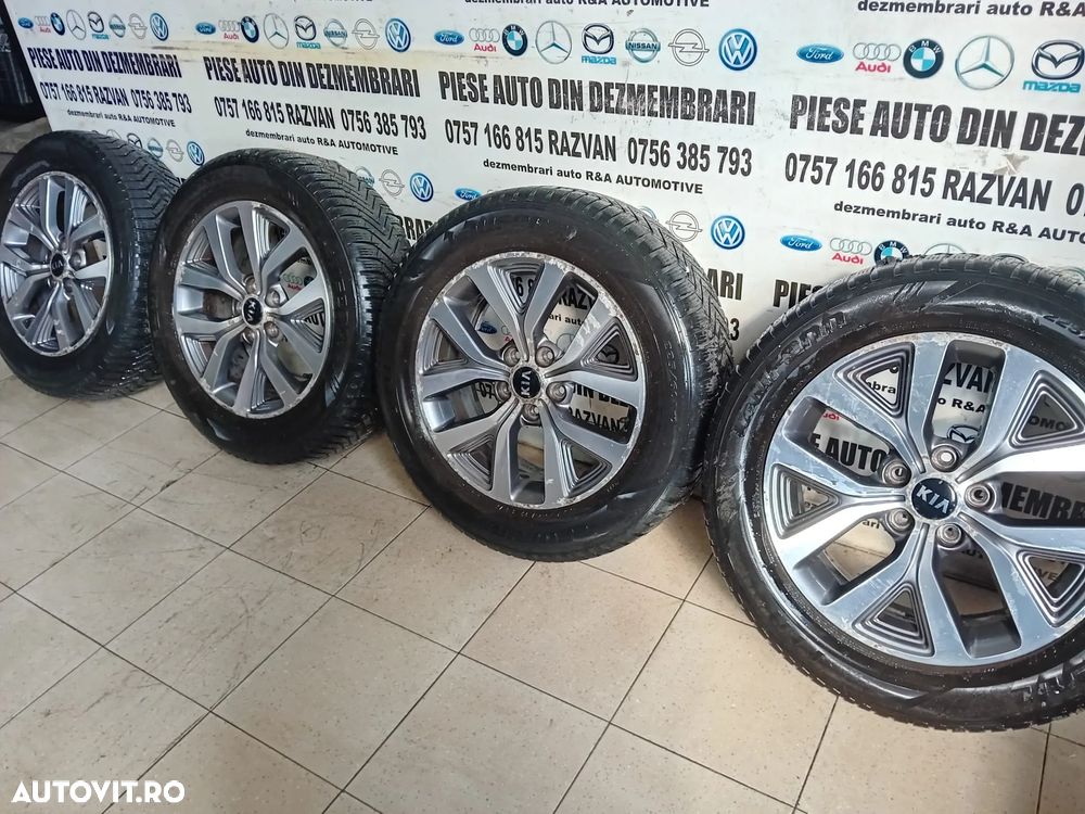 Set 5 Jante Aluminiu R17 Kia Sportage Hyundai IX35 Nissan Dacia Suzuki 5x114.3 225/60R17 - 3