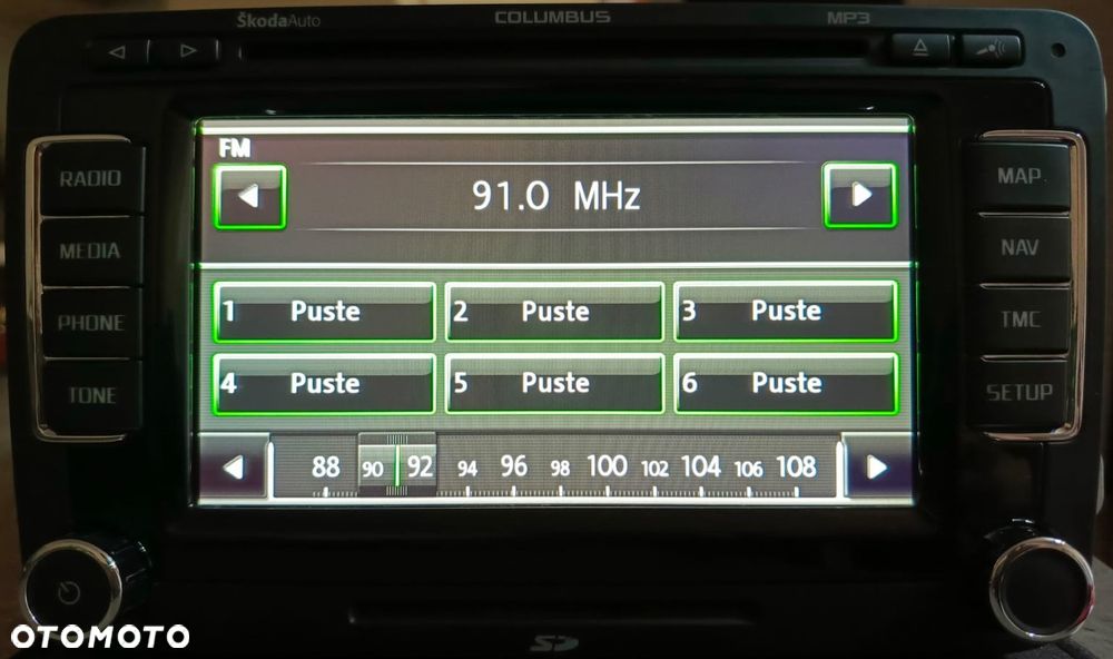 VW SKODA-14 WERSIJ RADIOWYCH Nawigacja RNS 510  Polskie menu z mapami 8557+POI+KOD - 1