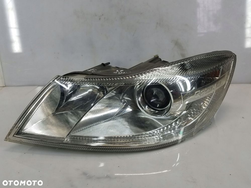 lampa przód lewa skoda octavia ii lift - 2