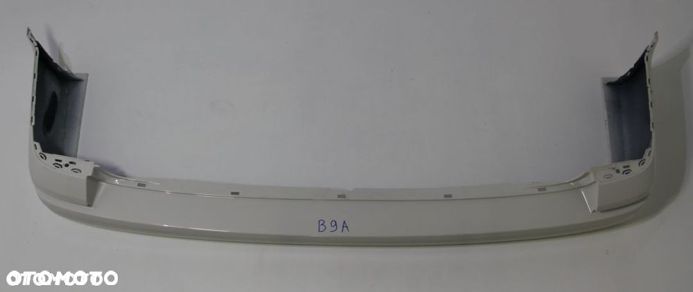 VW T6 ZDERZAK BIAŁY TYŁ TYLNY LAKIER B9A - 1