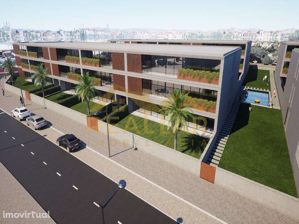 Magnífico Apartamento T1 em Condomínio Privado - Vila do Conde - Grande imagem: 2/13