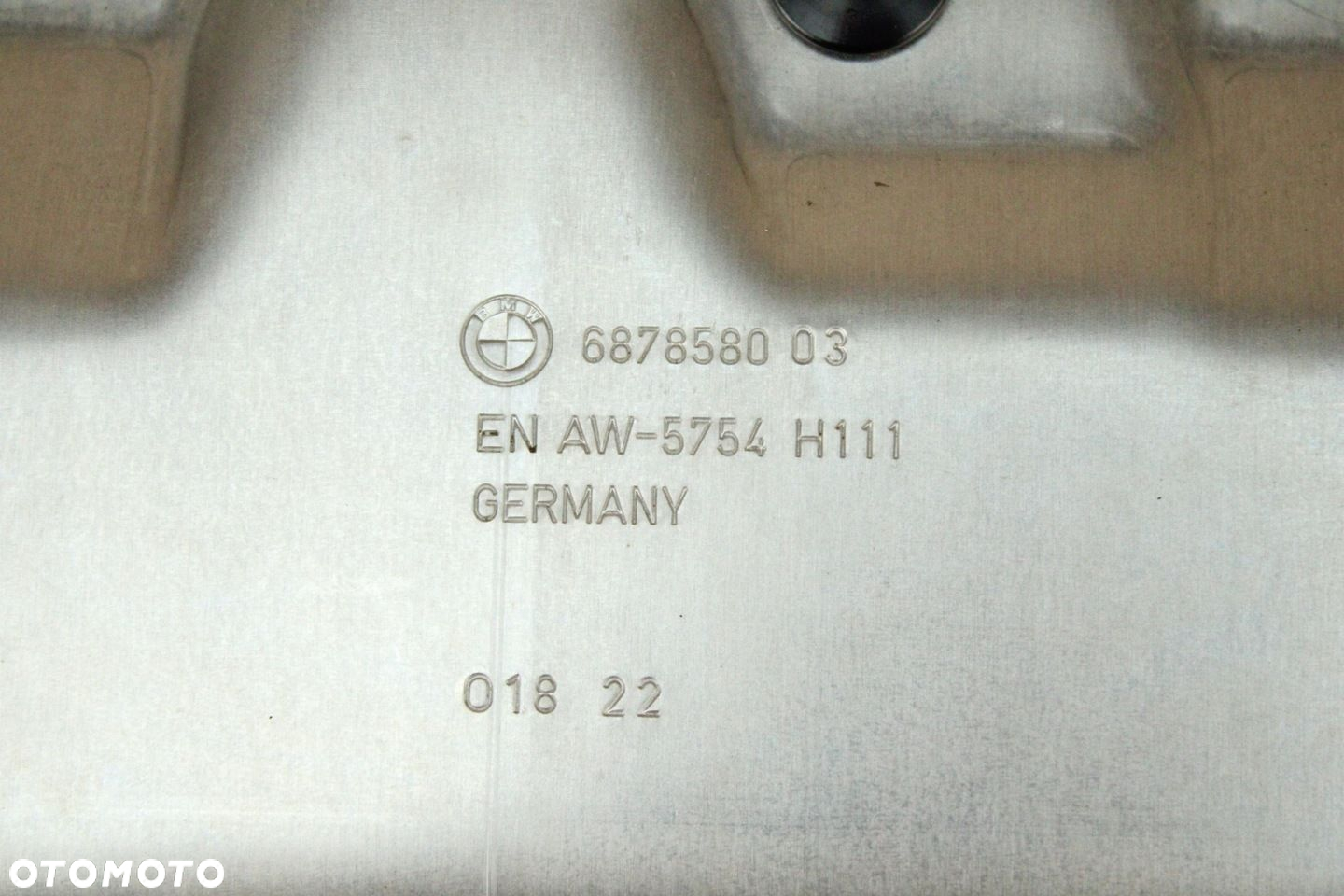 ORYGINALNA PŁYTA OSŁONA POD SILNIK BMW 2.0D G26 G20 G21 6878580 17km - 3