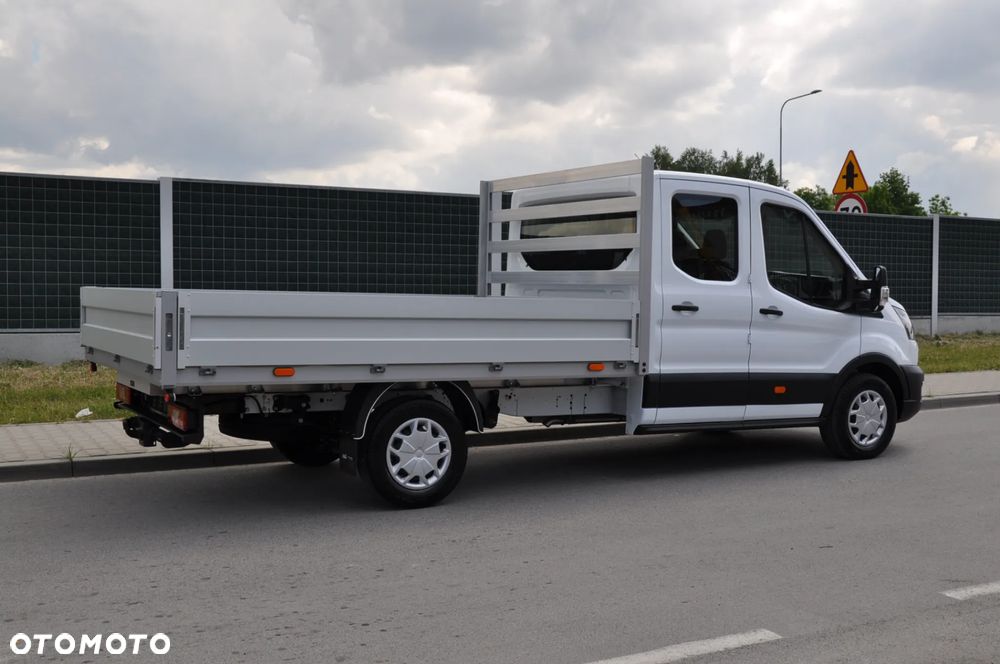 Ford TRANSIT L3 7 OSOBOWY FABRYCZNIE NOWY !!! DOSTĘPNY OD RĘKI !!! DOKA DUBEL KABINA PODWÓJNA KABINA + SKRZYNIA HAK - 17