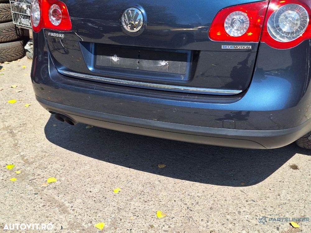 Bara spate cu gauri de senzori VOLKSWAGEN PASSAT Variant / Kombi  / Breack 3C5 2005 - 2011 albastru LC5F - 5