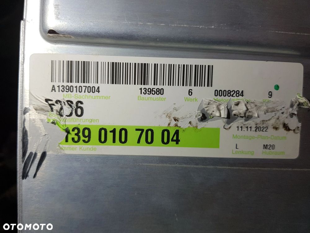 Silnik 139580 Mercedes w206 AMG C63 2.0 Turbo 4matic A1390107004 - 9