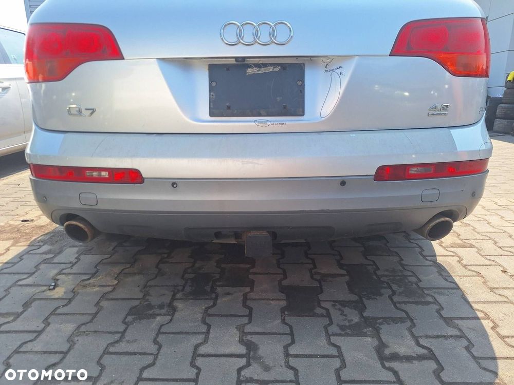 KOMPLETNY TYŁ AUDI Q7 4L LY7W KLAPA USA ZDERZAK TYŁ LAMPY SIŁOWNIK - 8
