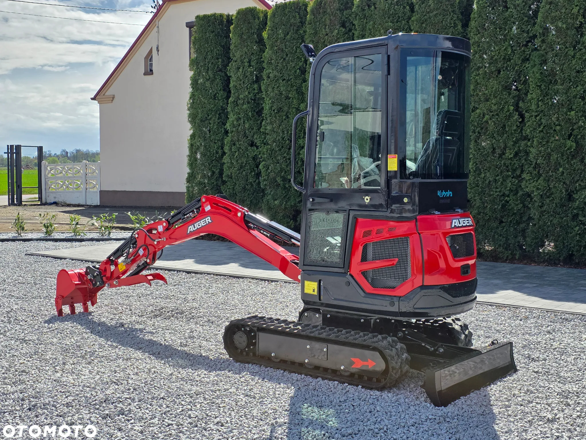 Inny AUGER NM-18, SILNIK KUBOTA, ROZSUWANE PODWOZIE - 11