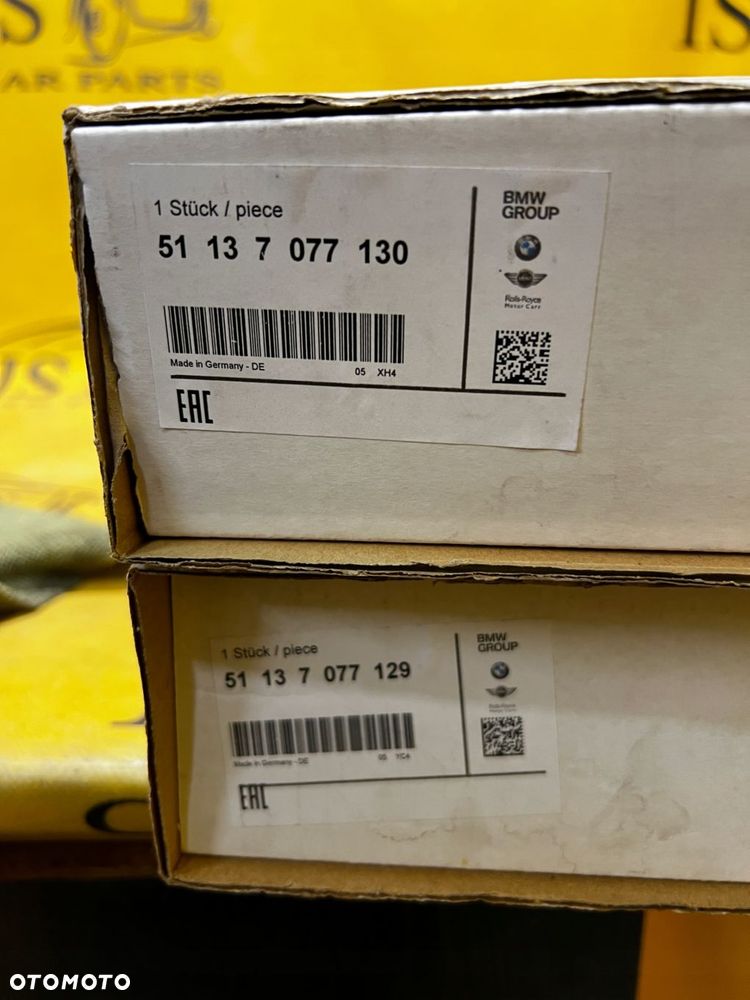 KOMPLET GRILL NERKI LEWA PRAWA BMW 1 E81 E87 NOWE OEM - 8