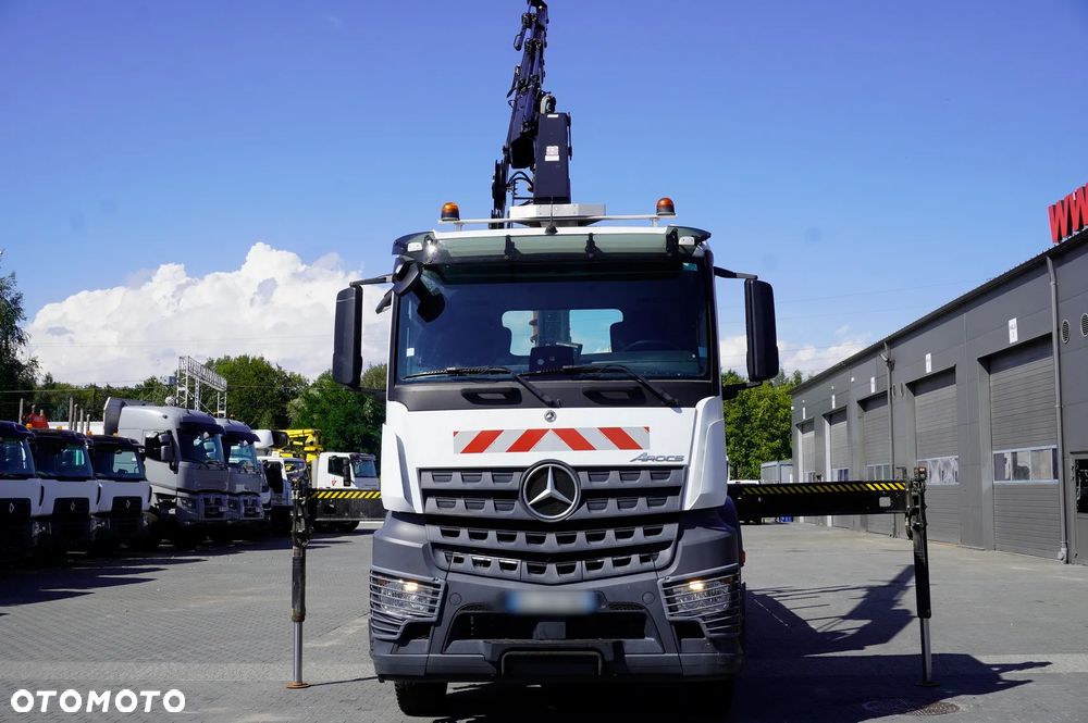 Mercedes-Benz Arocs 1833 4×2 / 50 tys. km! / HDS HIAB X-HIPRO 192 ES-3 / Pilot / Wiertło / 3 szt._260553 - 11