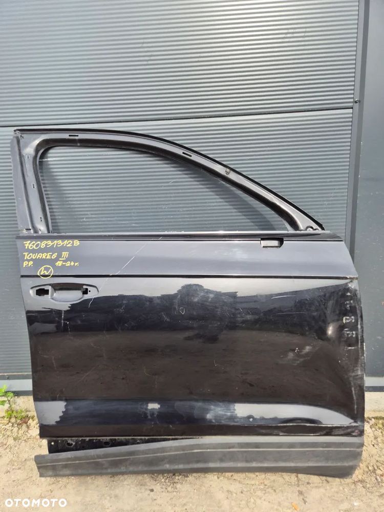 DRZWI BŁOTNIK PRZÓD PRAWY Vw Touareg III czarny - 3