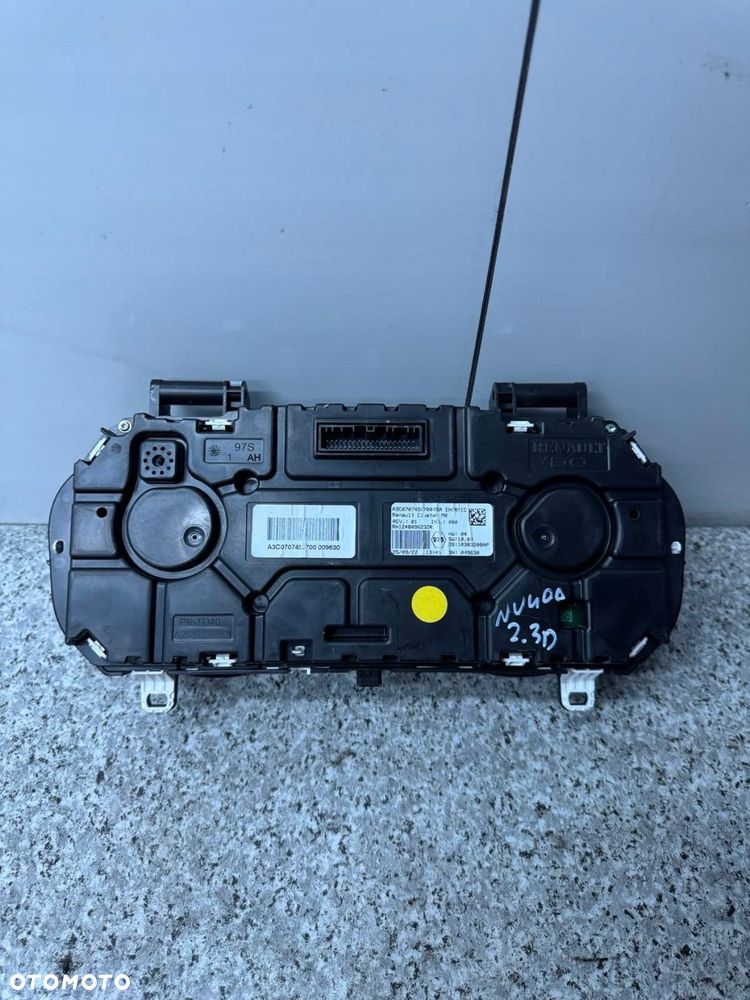 licznik zegary nissan nv400 master movano 248096232r - 5
