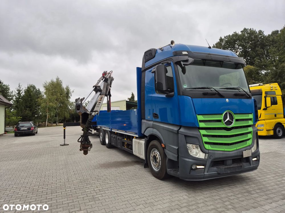 Mercedes-Benz ACTROS 2543 6X2 + HMF 1820 - 10