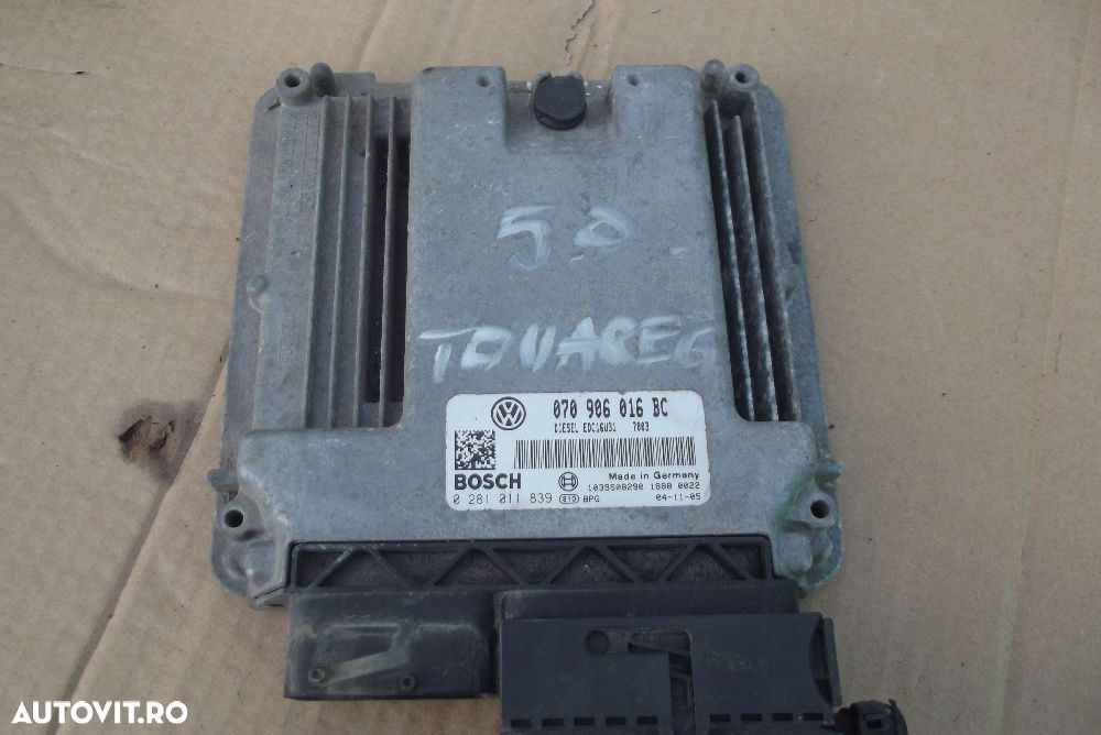 Calculator Motor VW Touareg 5.0 ECU VW Touareg 5.0tdi dezmembrez - 1