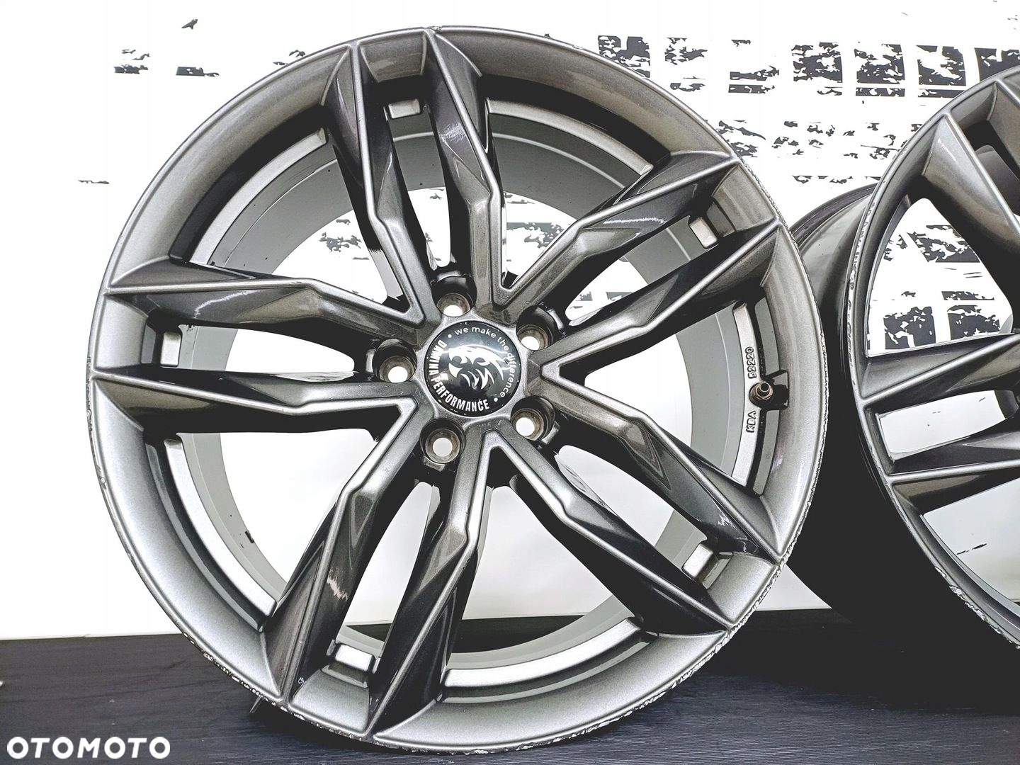 felgi ALU 18 5x112 damina Germany Mercedes Audi Volkswagen Skoda Seat - 5