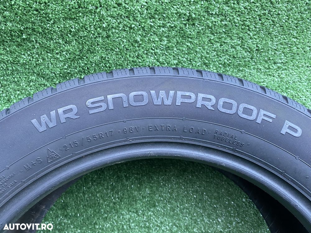 Set 4 anvelope iarna Nokian Tires WR Snowproof 215 55 R17 98V Dot 4820 - 5