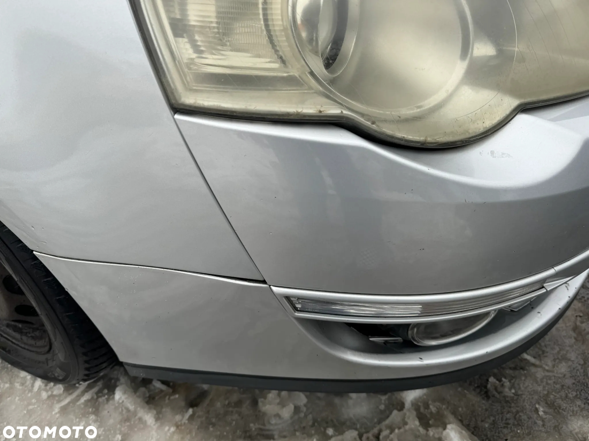 VW PASSAT B6 ZDERZAK PRZÓD PRZEDNI LA7W - 4