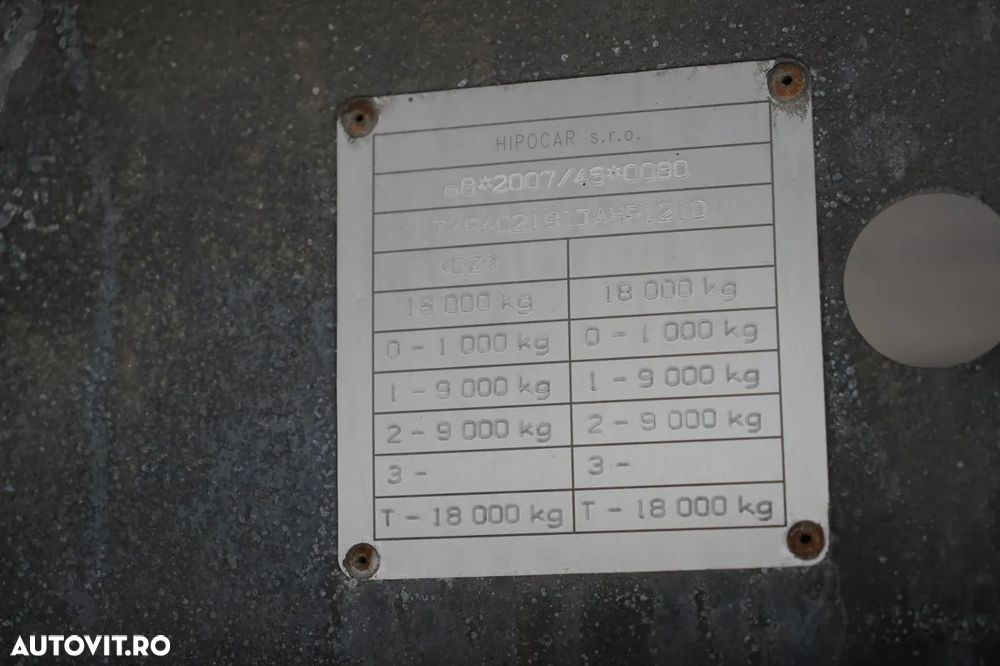Alta REMORCA HIPOCAR / TRAVERSĂ / RIDICATĂ / SAF - 27