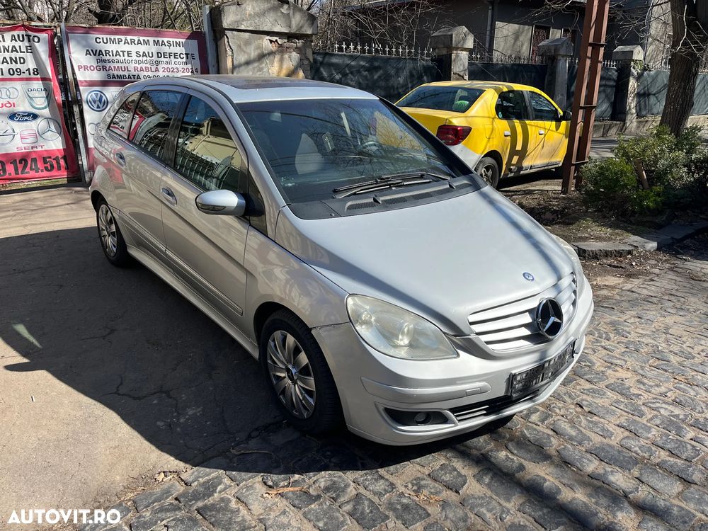 Dezmembrez Mercedes Benz B class W245 B180 B200 CDI cutie manuala 2007 argintiu gri - 1