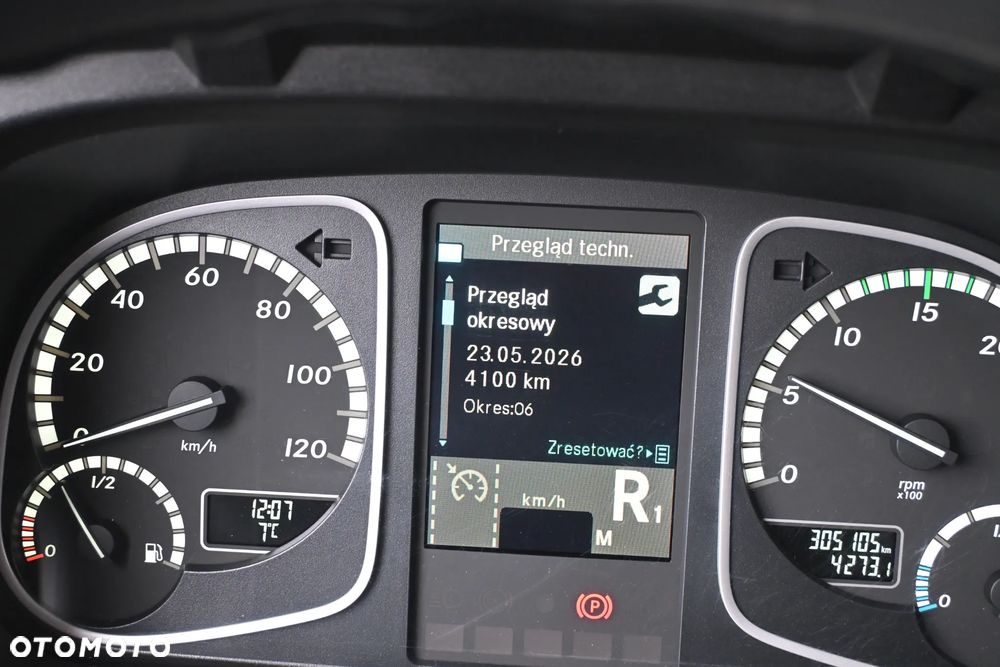 Mercedes-Benz Atego kontener 7,25 - 17