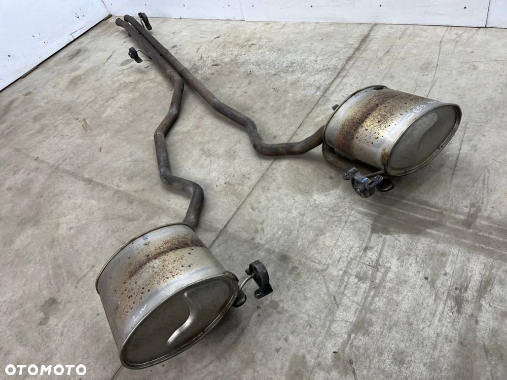 Wydech BMW X5 E53 99-03r. 3.0d M57 tłumik końcowy prawy lewy komplet 7785709 7785708 7785709 7785708 - 13