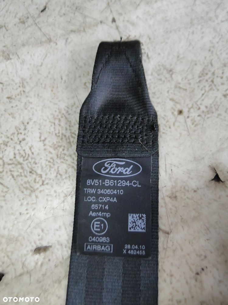 FORD FIESTA MK7 VII DESKA KONSOLA PODUSZKI AIRBAG PASY SENSOR KOMPLET ORYGINAŁ EUROPA - 14