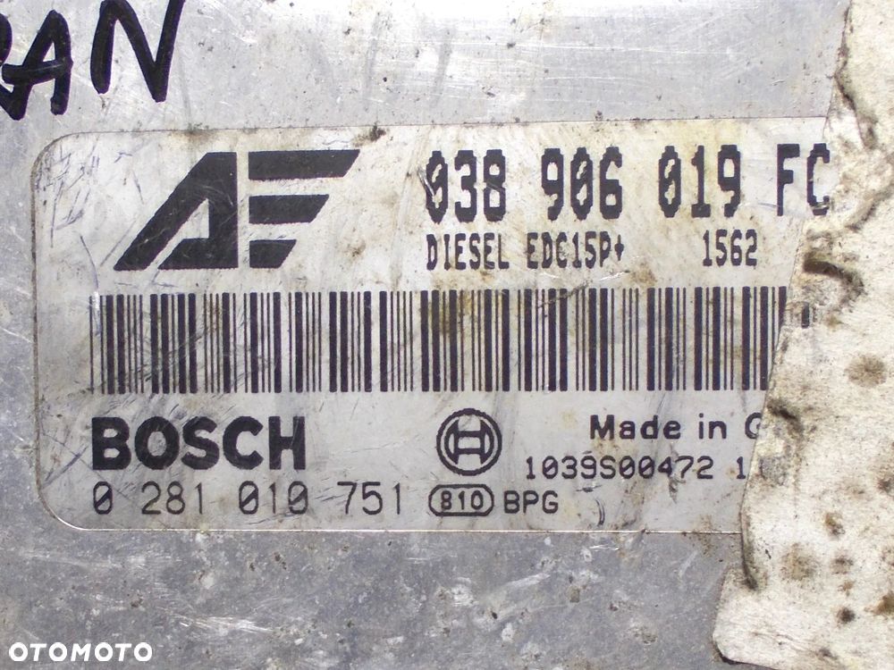 Seat Alhambra zestaw startowy 1.9 TDI - 3