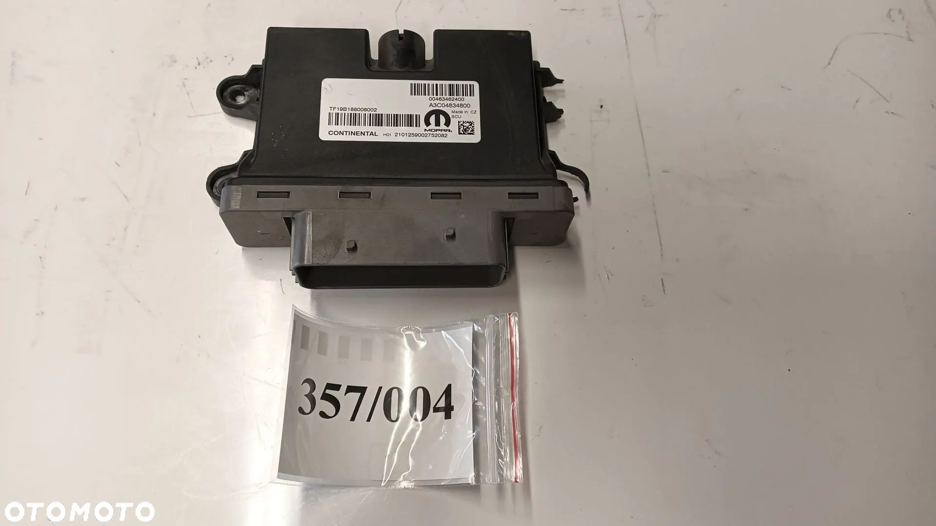 MODUŁ CIŚNIENIA POWIETRZA W OPONACH FIAT DUCATO CITROEN JUMPER BOXER 14- A3C04834800 NO 357/004 - 1