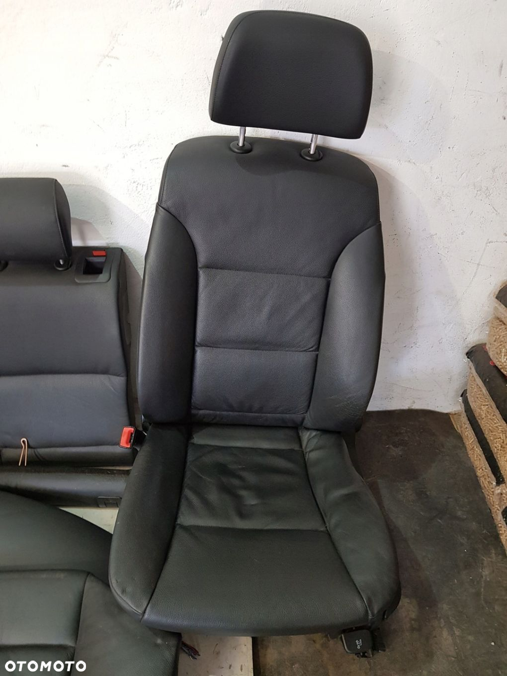 FOTELE KANAPA KOMPLET SKÓRA ELEKTRYCZNE BMW E61 LCI EUR - 7