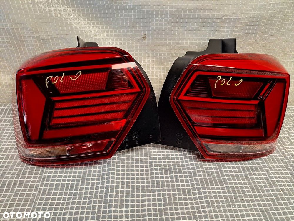 vw polo VI 6 2go 2017- lampa tyl tylna lewa europa orginal demontaz super - 1