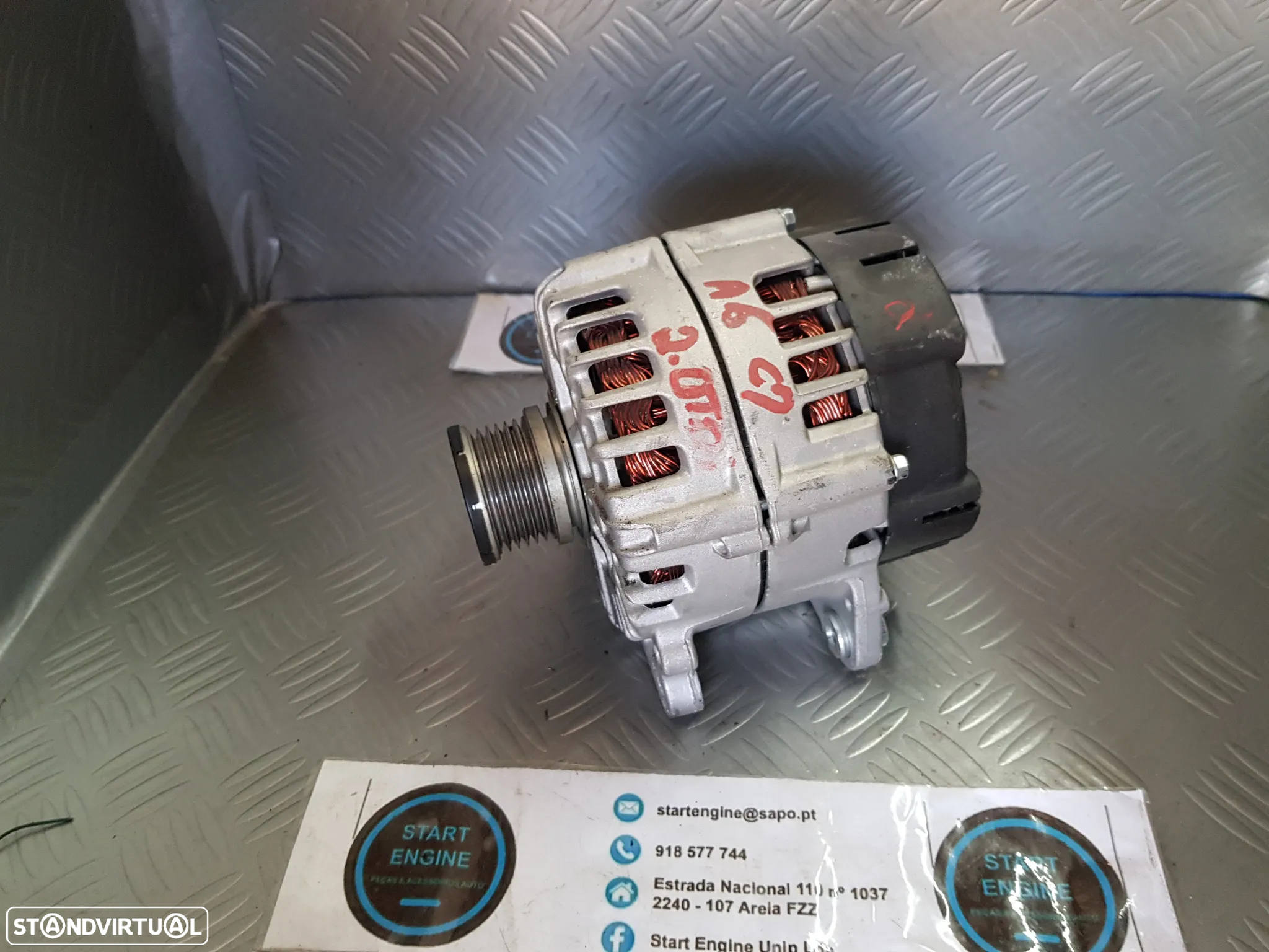 Alternador Vários modelos VW Audi Seat Skoda 1.4 1.9 TDI 2.0 TDI 2.7 TDI 3.0 TDI 1.2 TDI - 11