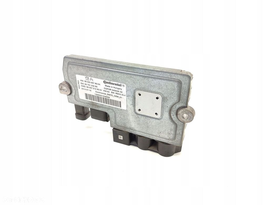 STEROWNIK MODUŁ START STOP CITROEN C4 GRAND PICASSO II 1.6 HDI 9802096780 - 2