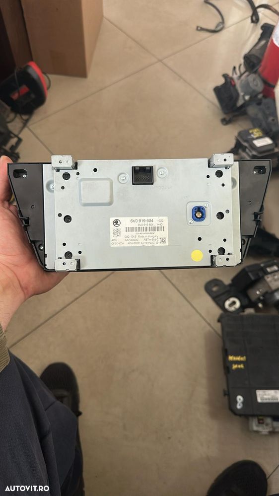 DISPLAY MULTIMEDIA SKODA FABIA COD 6V0919604 2014-2018 - 2