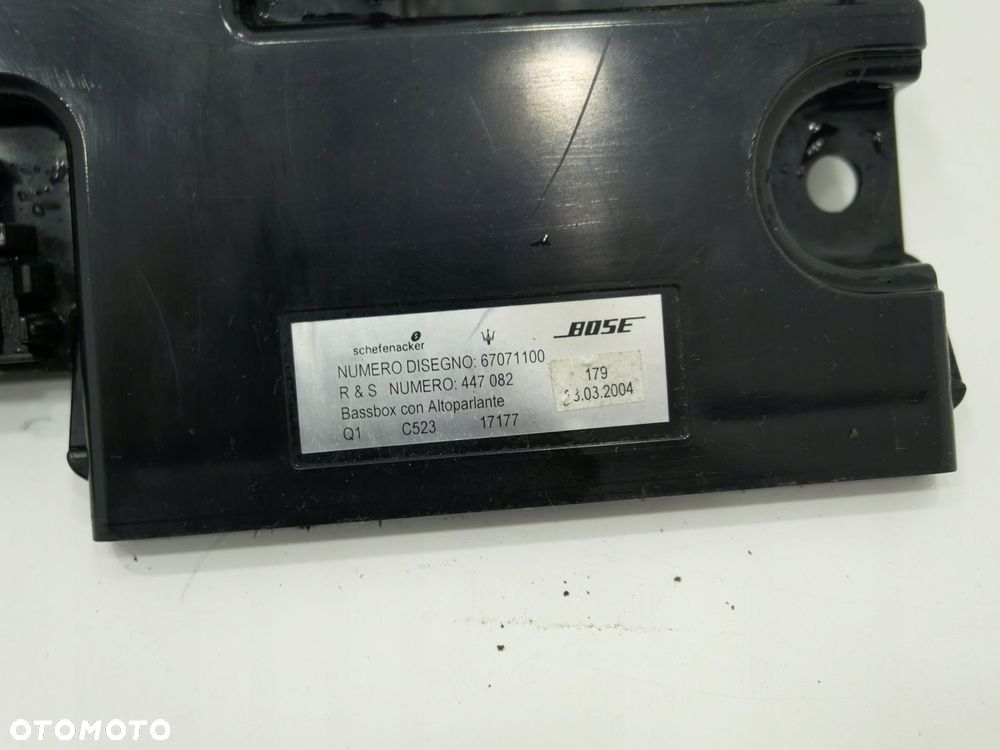 SOBWOOFER 447082 BOSE MASERATI QUATTROPORTE V 4.2 - 3