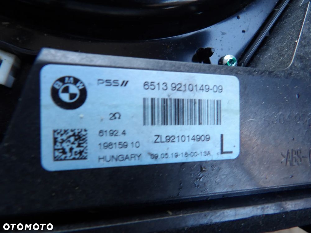 BMW - F31 - WZMACNIACZ - GŁOŚNIKI - NAGŁOŚNIENIE - HARMAN - TOP HIFI - KOMPLET - 6841962  9210150  9210149 - 5