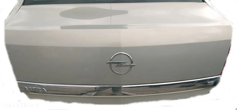 OPEL ASTRA H KLAPA BAGAŻNIKA TYLNA TYŁ SEDAN Z167 - 1