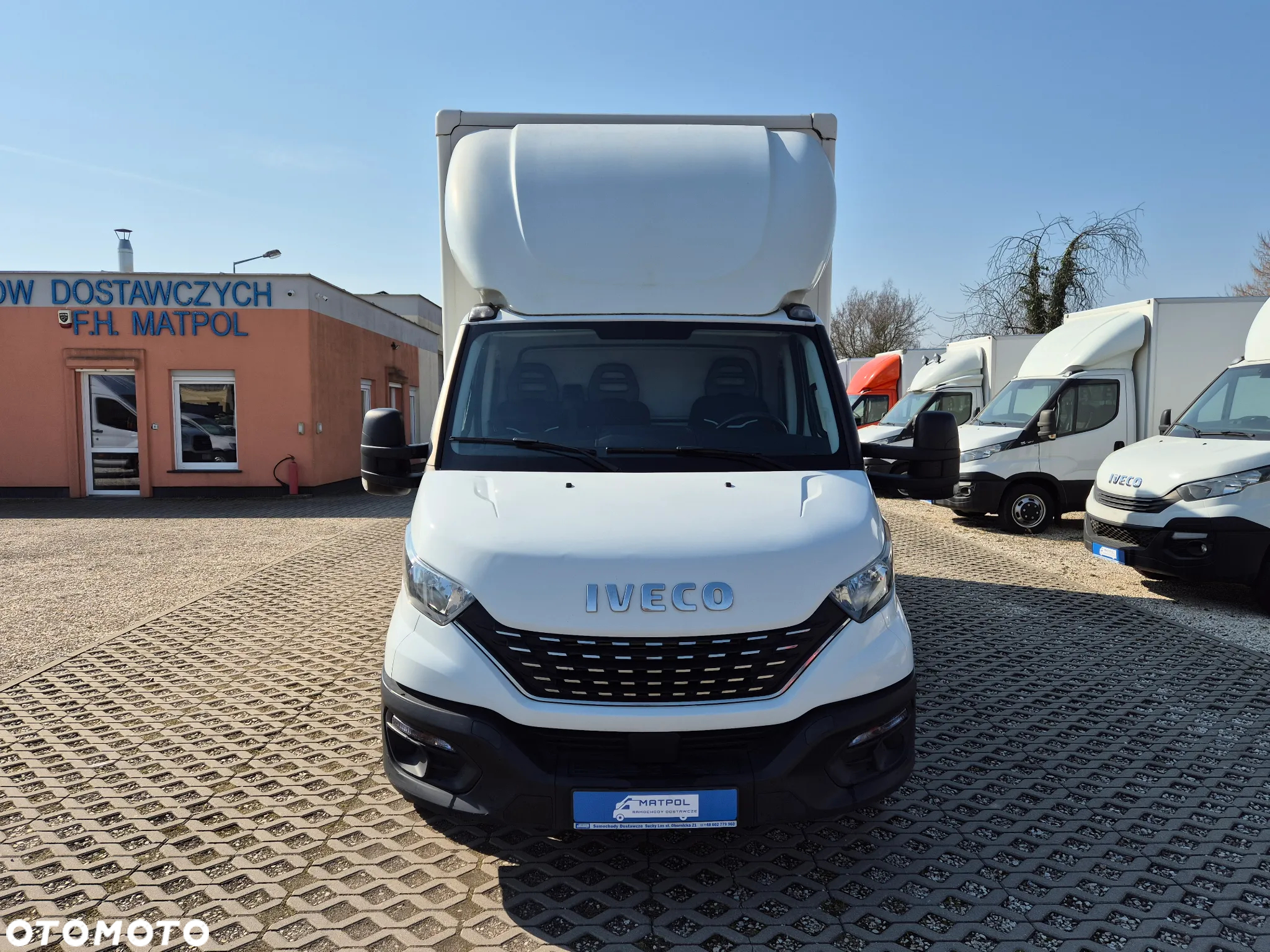 Iveco Daily 35S14 Hi-Matic, Kontener 8PAL, klimatyzacja - 2