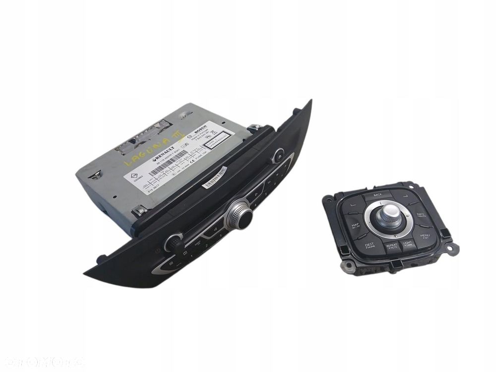 radio cd panel nawigacji renault laguna iii 281152237r 253b00345r - 2
