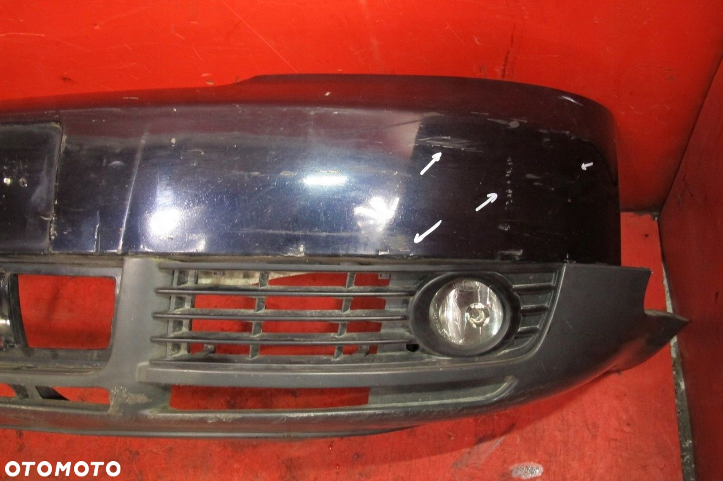 AUDI A4 B6 8E ZDERZAK PRZEDNI PRZÓD BELKA WZMOCNIENIE HALOGEN LZ9Y - 7